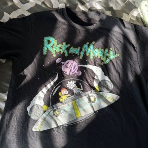 Rick and Morty Black Shirt